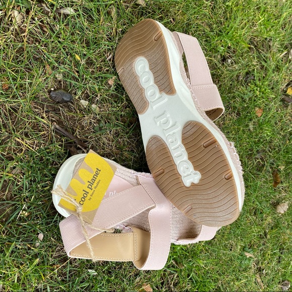 Cool Planet By Steve Madden Sirius Slingback Sandal 7 M Pink New No Box - Picture 2 of 5